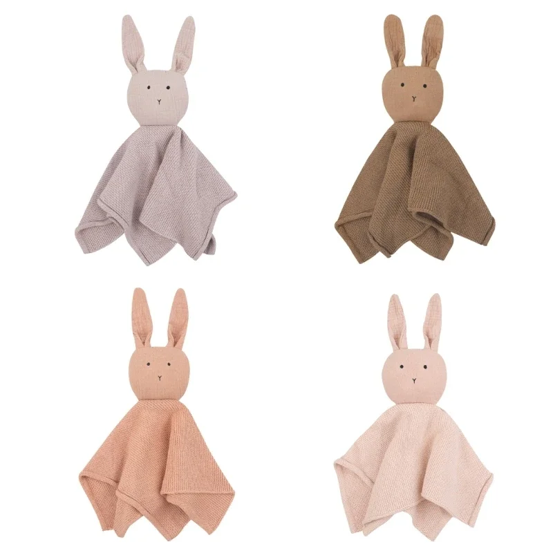 

Rabbit Soothe Appease Towel Snuggle Toy Baby Sleeping Cotton Comforter Blanket Sleep Toy for Toddlers