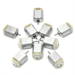 10-Pack High-Speed Miniature Electric Motors for DIY Toys and Smart Cars