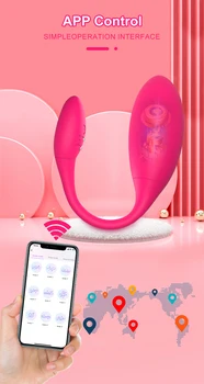 Wireless APP Control Vibrating Egg Vibrator Wearable Panties Vibrators G Spot Stimulator Vaginal Kegel Ball Sex Toy For Women 4