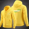 New Men's Fendt Printing Sweatshirt Solid Hoodies Fashion Comfortable Fleece Hip Hop Harajuku Casual Zipper Jacket Coat 4