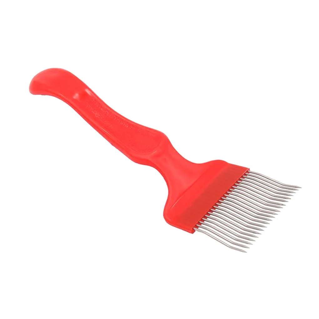 여왕벌 바늘 케이지 양봉 장비, 양봉 사육 용품, 플라스틱 컵 캐처, 5 개 10 양봉 용품 플라스틱 손잡이 꿀 포크 스크레이퍼, 양봉 도구, 양봉 풀기 포크