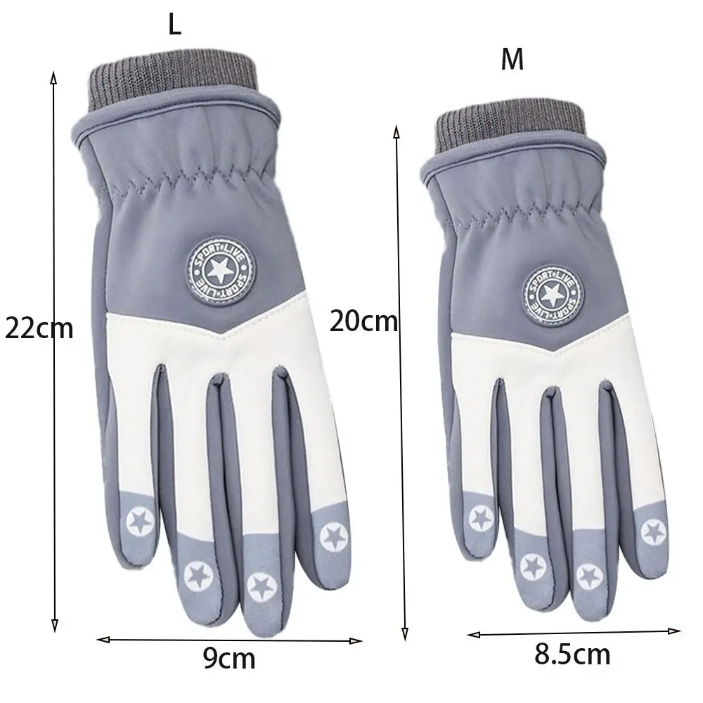 Waterproof Nylon Kids Winter Gloves for Cycling Riding