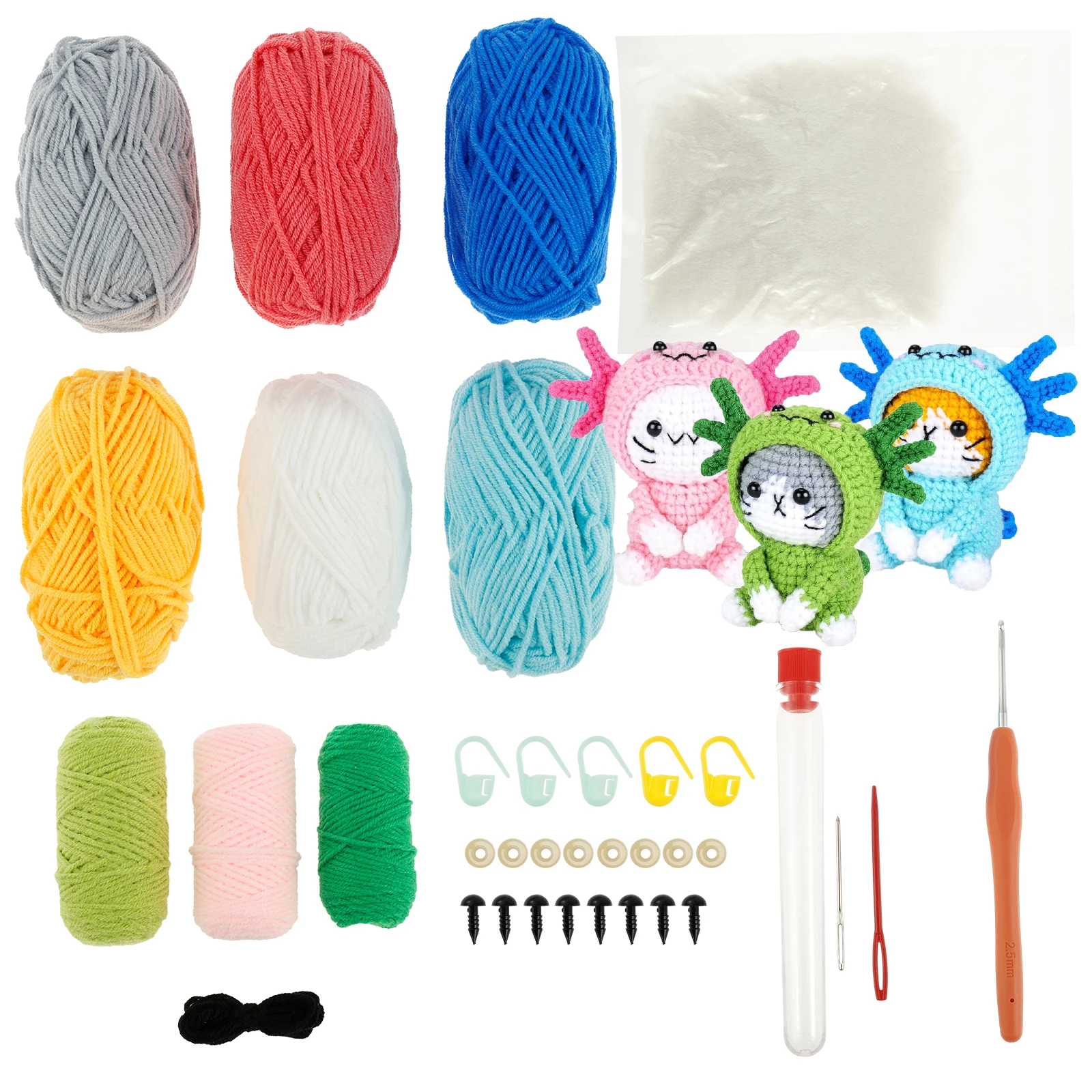 Adorable Cat Crochet Kit for Beginners 13 S02a0884ed14840a5a96a28056e3280a44