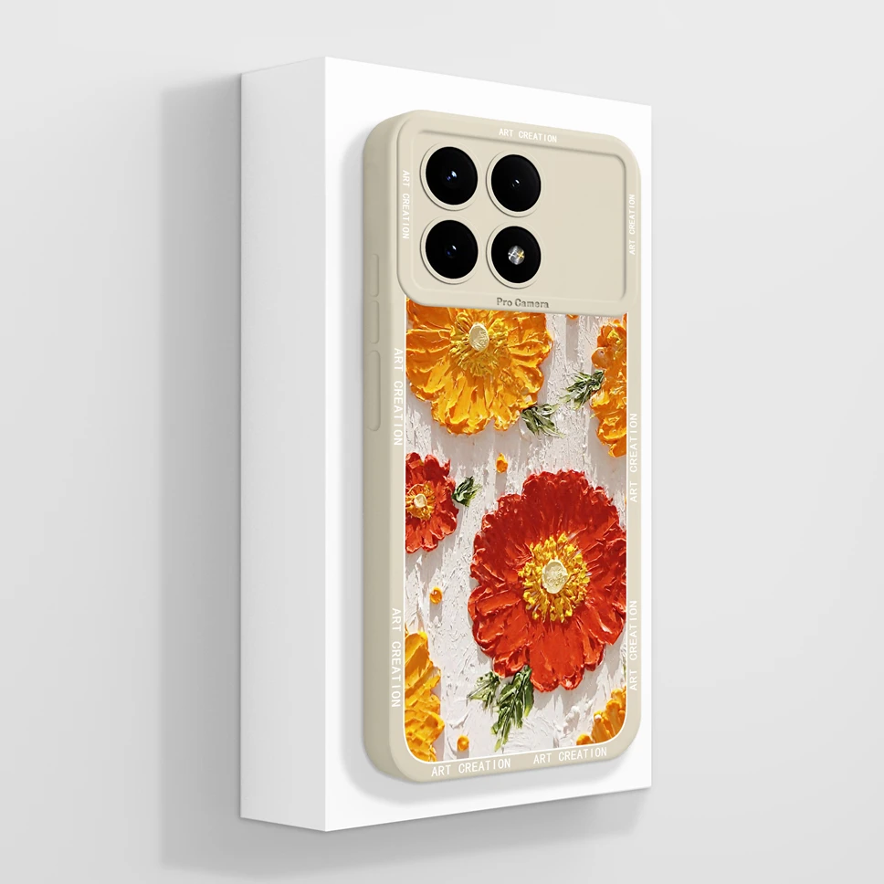 Pretty Pattern Painted Anti-Drop Protective Back Cover Case