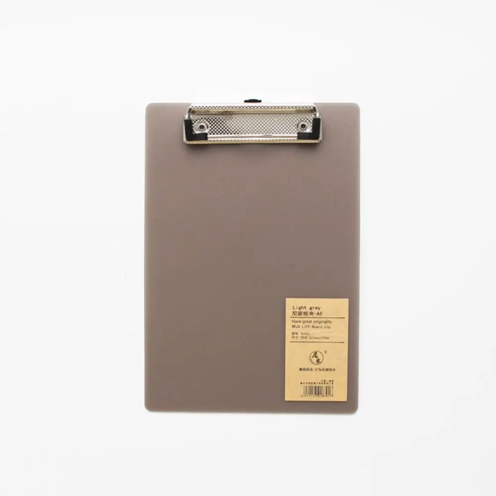 A4A5A6 File Folder Clipboard Writing Pad Memo Single Clip Board Test Paper Storage Organizer School Supplies Office Stationary writing clipboard transparent clipboard