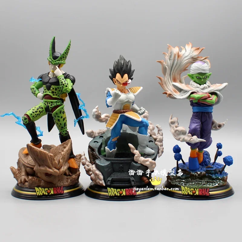 

Dragon Ball Z Anime Figure Piccolo Son Gohan Cell Vegeta Wcf 19cm Action Figurine Pvc With Light Statue Model Collection Toys