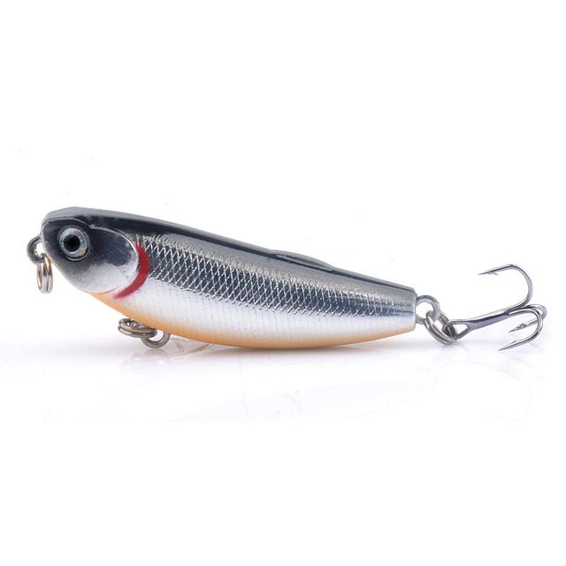 1Pcs Floating Pencil Fishing Lure 5.7cm 4.8g Top Water Dogs Hard