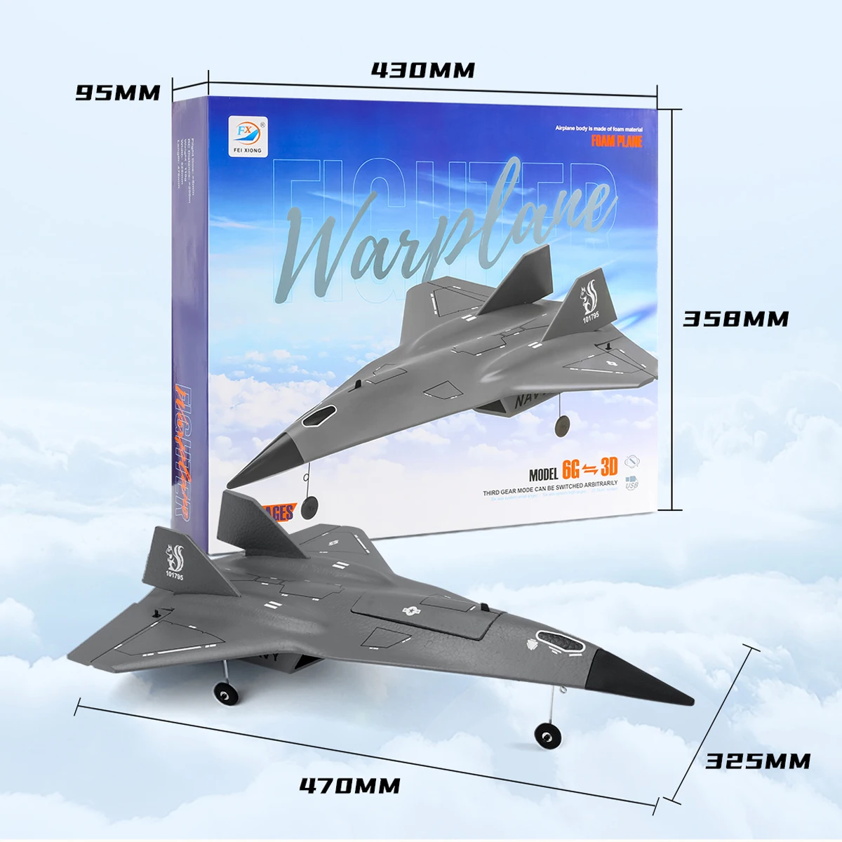 航空機・ヘリコプター CHINA AIRLINES RadioControlled FUN PLANE China Airlines Airliner Remote Control Toy