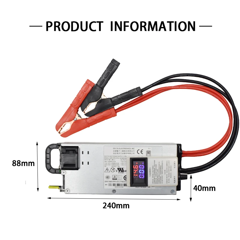 Chargeur RC 100A Anderson 120A avec prise EU/UK/US/AU