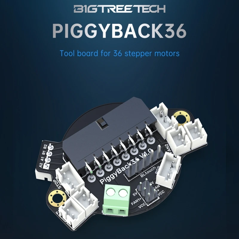 

PIGGYBACK36 V1.0 инструмент для детской платы 3D аксессуар материнская плата для 36 и 42 шаговых двигателей