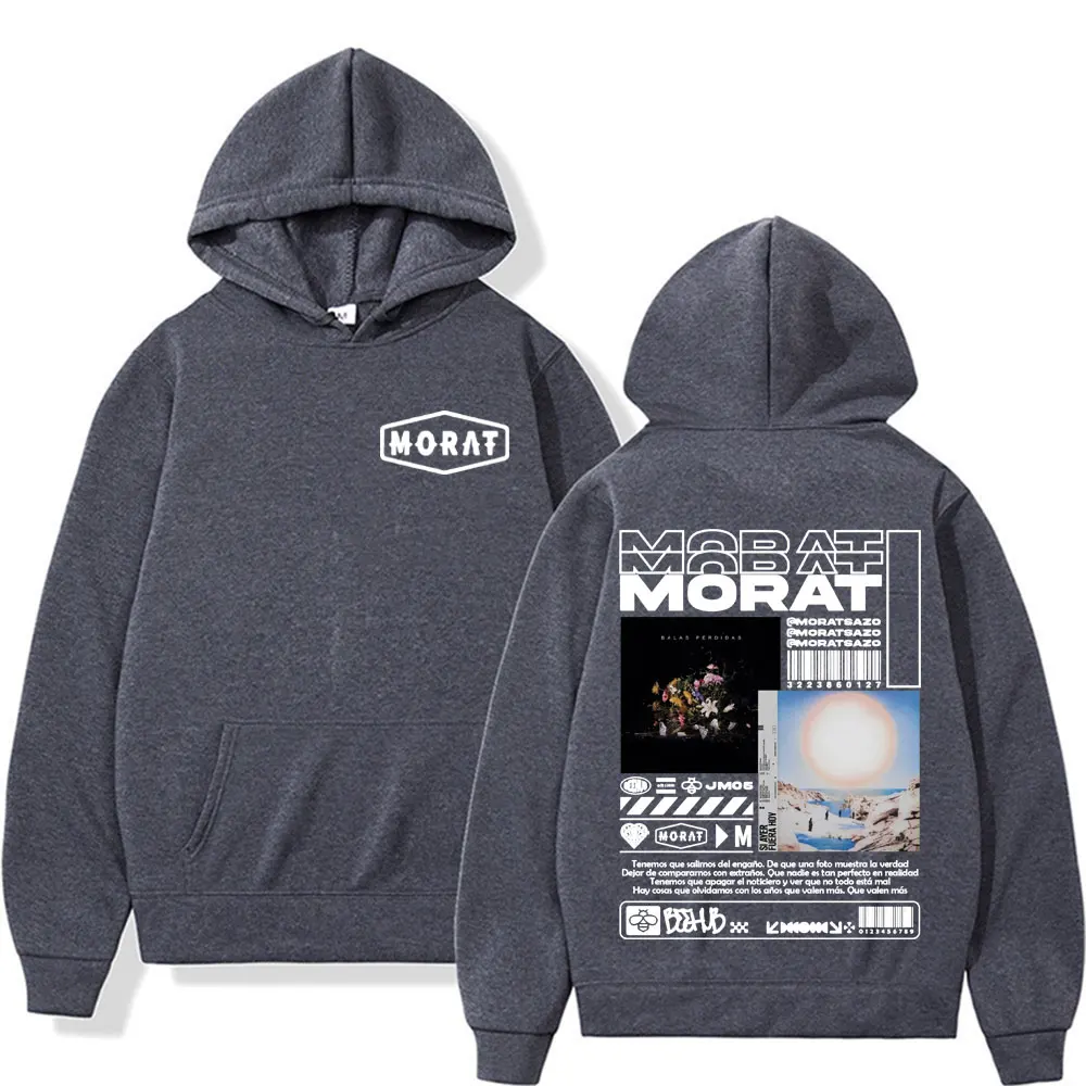 Rock Band Morat Album Graphic Hoodies Men's Hip Hop Style Fashion Vintage Sweatshirts Unisex Harajuku Casual High Quality Hoodie 3