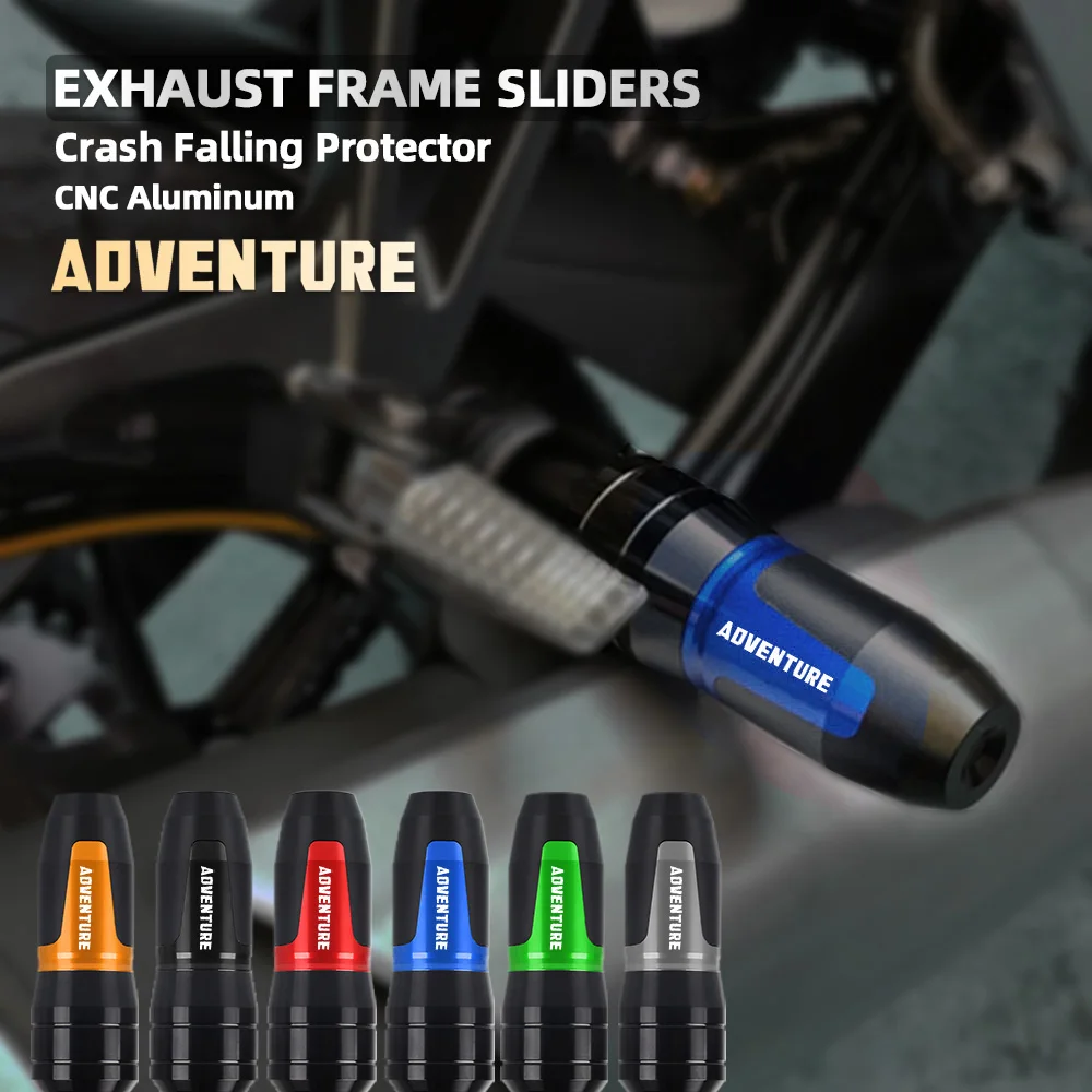 

FOR BMW F800GS AdventuRe 2009 2010 2011 2012 2014 2015 2016 2017 2018-2021 Exhaust Frame Sliders Crash Pads Falling Protector