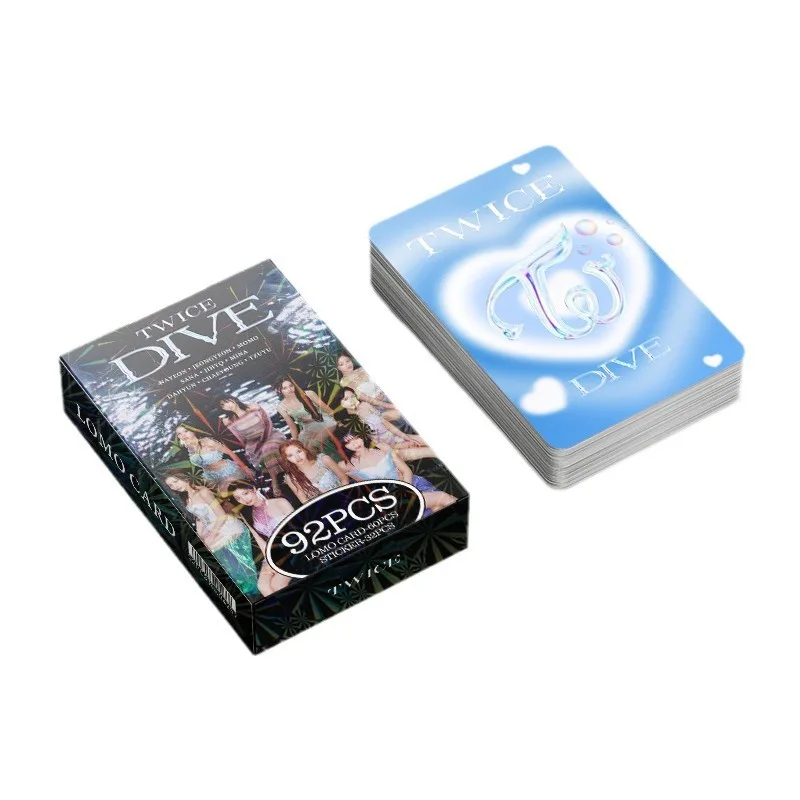 TWICE DIVE Holographic Photocards Set 92pcs – New Album