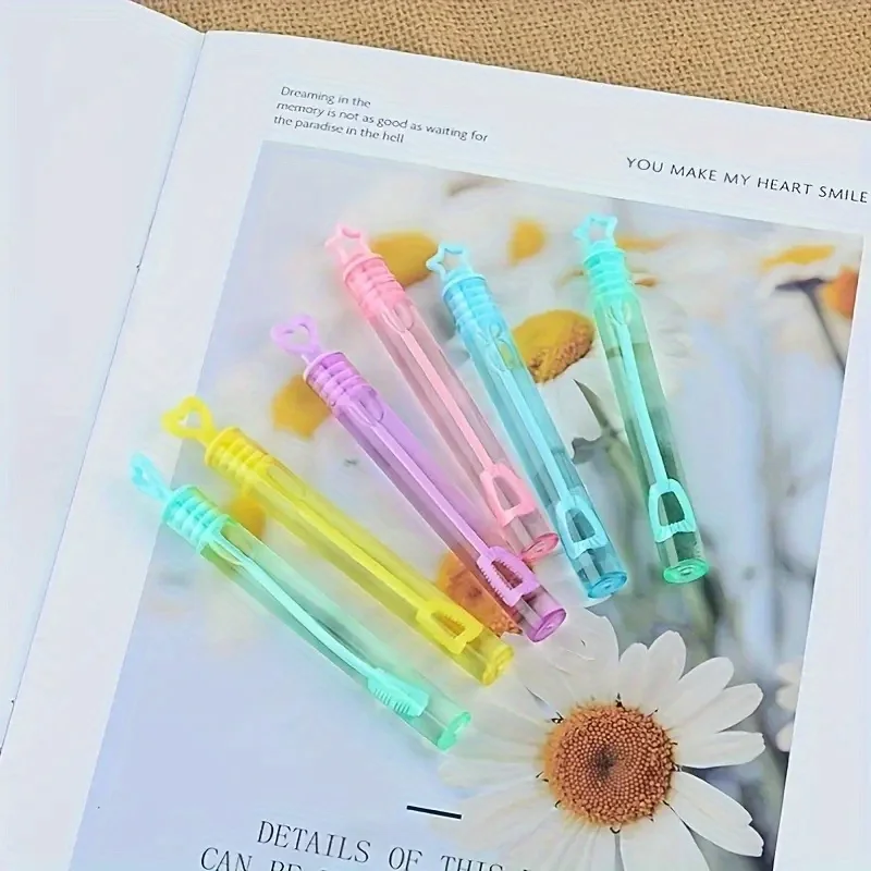 10/20/30pcs-Plastic bubble tube, party decoration, suitable for birthdays, weddings, holiday,Does not contain bubble wrap 2