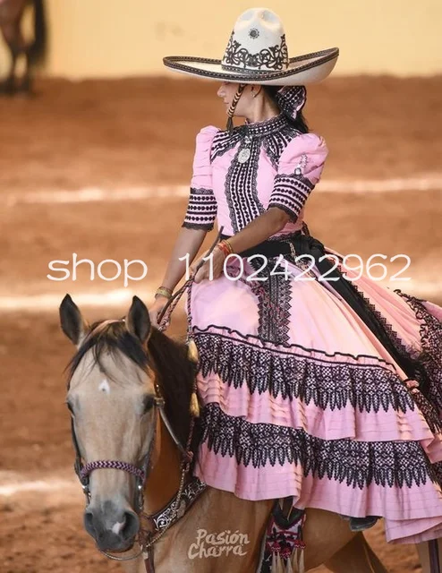 Ir Vestida Outfit Para Montar Caballo Escaramuza Vestidos De Novia
