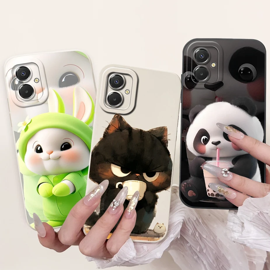 Cute Cartoon Shockproof Soft TPU Phone Case -