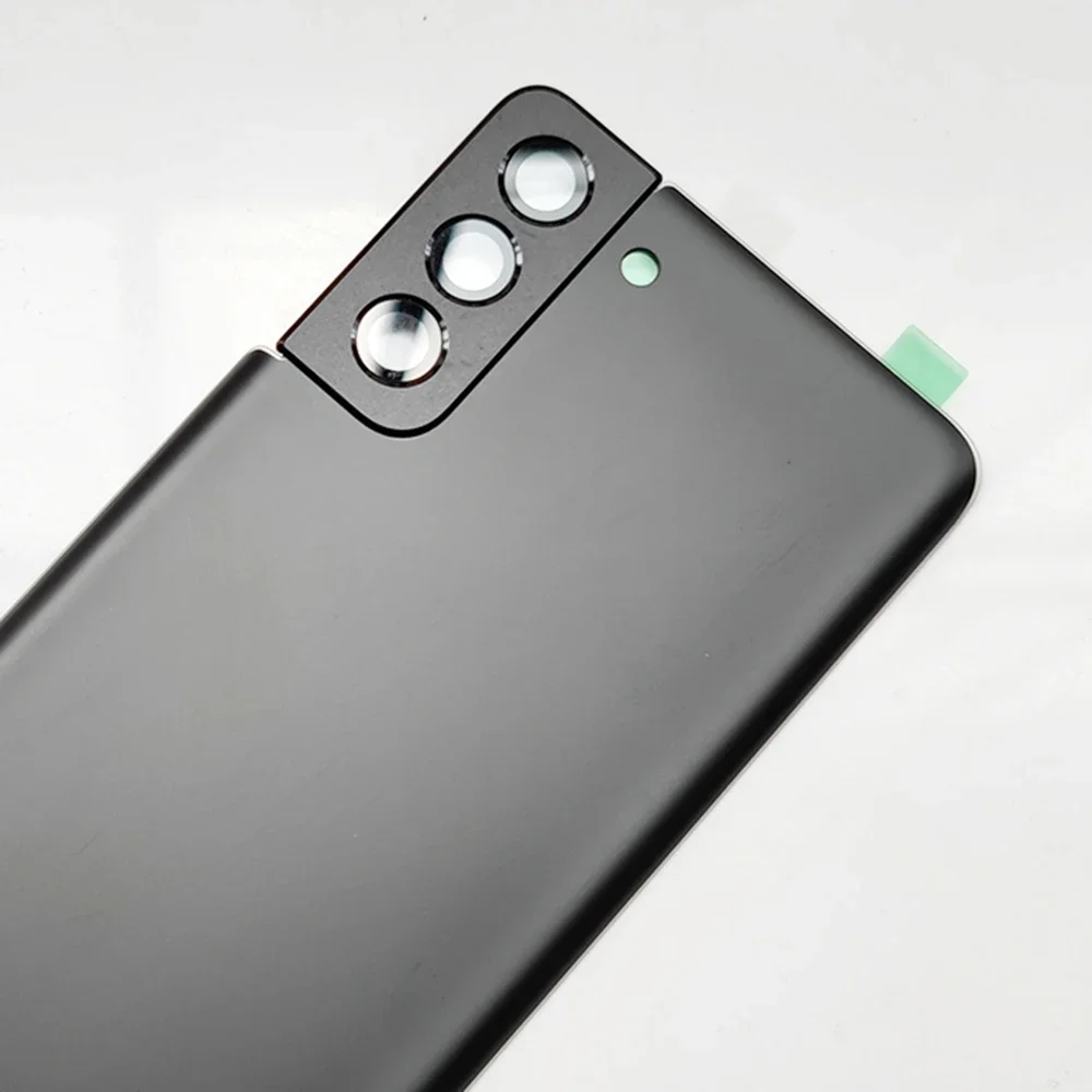 Camera lens cover phone back cover glass phone back cover phone camera lens glass battery cover Back Glass For Samsung Galaxy S21 Plus Battery Cover Rear Door Housing Camera Lens With Adhesive