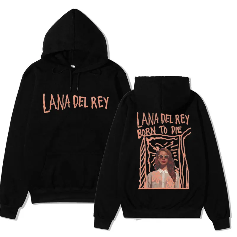 

Singer Lana Del Rey Born To Die Album Graphic Hoodie for Men Women Aesthetic Harajuku Long Sleeve Sweatshirts Streetwear Hoodey