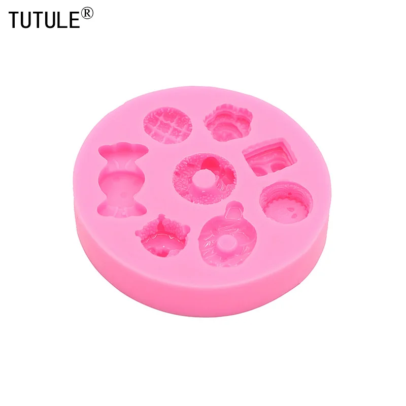 Cartoon Ice Cream Candy Silicone Mold for DIY Chocolate Cake