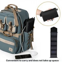 Chargeur solaire portable pliable étanche 100W 25W, double USB, alimentation solaire pour le camping en plein air, la randonnée et l'aventure 4