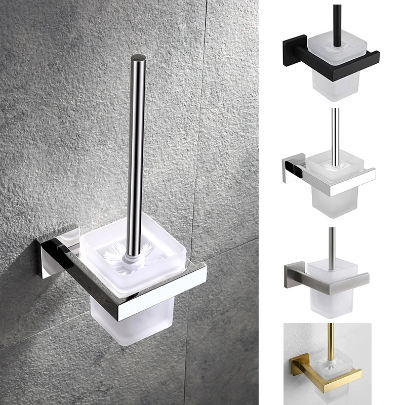 Bathroom-Accessories-Mirrow-Polished-Cleaning-Brush-Holder-Sets-Wall ...