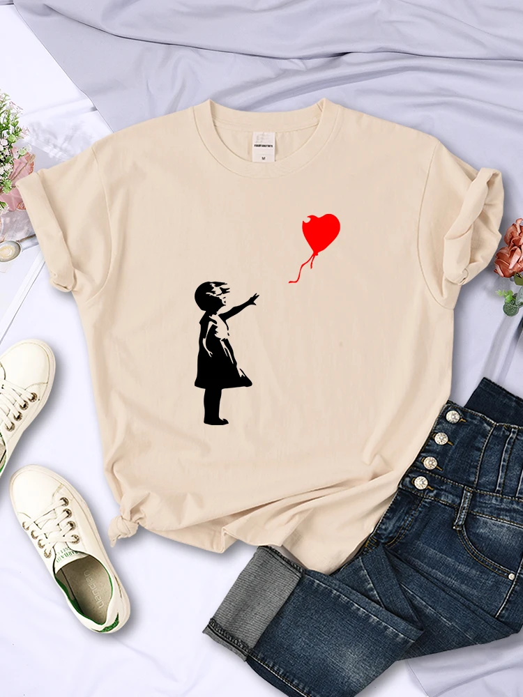 ตัวเลือกสินค้า เสื้อยืดลายบอลลูน ใส่สบายสไตล์ Street Hip Hop