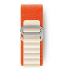 Premium Alpine Loop Strap for Smartwatch - Durable and Stylish Band Bracelet (Star orange)