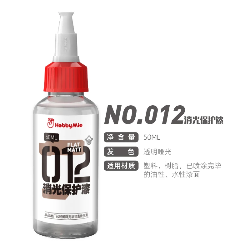 Hobby Mio model pre mixed paint protective paint series extinction semi extinction 50ml 11 4