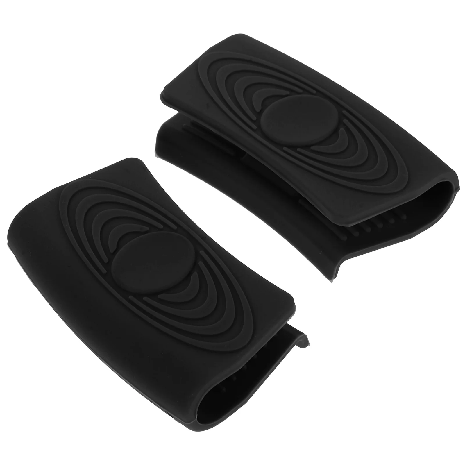 

2 PCS Pot Ears Anti-scalding Handle Griddles Silicone Handles for Pots Silica Gel Grip