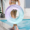 Starry Sky Swimming Ring for adults,Inflatable Pool floats beach toys,Tubes for floating for kids 2