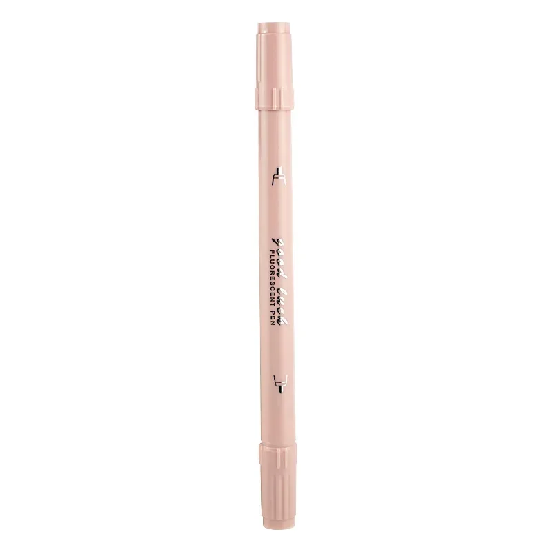 Pastel Color Highlighter Pen Double Headed Marker Pens Fluorescent Pen Drawing Highlighters Cute Stationery School Supplies 4Pcs highlighter marker highlighter pen marker pen