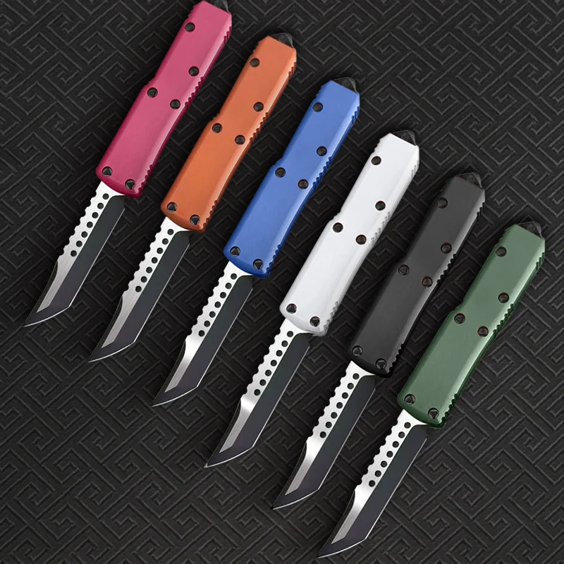 Hifinder 85 version Six colours Knife Blade:hellhound D2,Handle:6061-T6Aluminum(CNC).Outdoor camping survival knives EDC tool 3