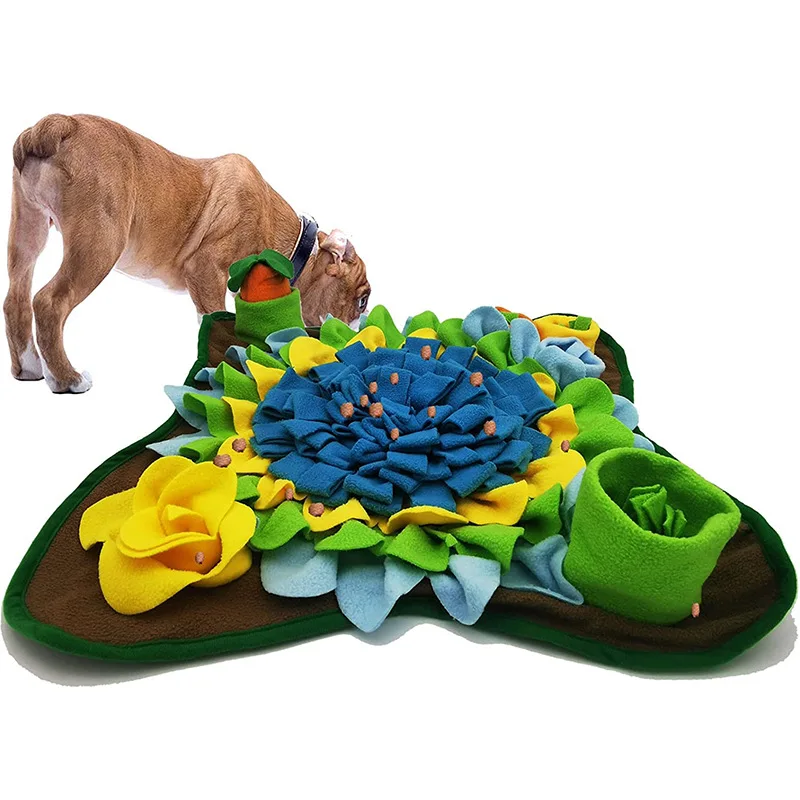 Pet Dog Snuffle Mat Pet Leak Food Anti Choking Mat Cat Dog Training