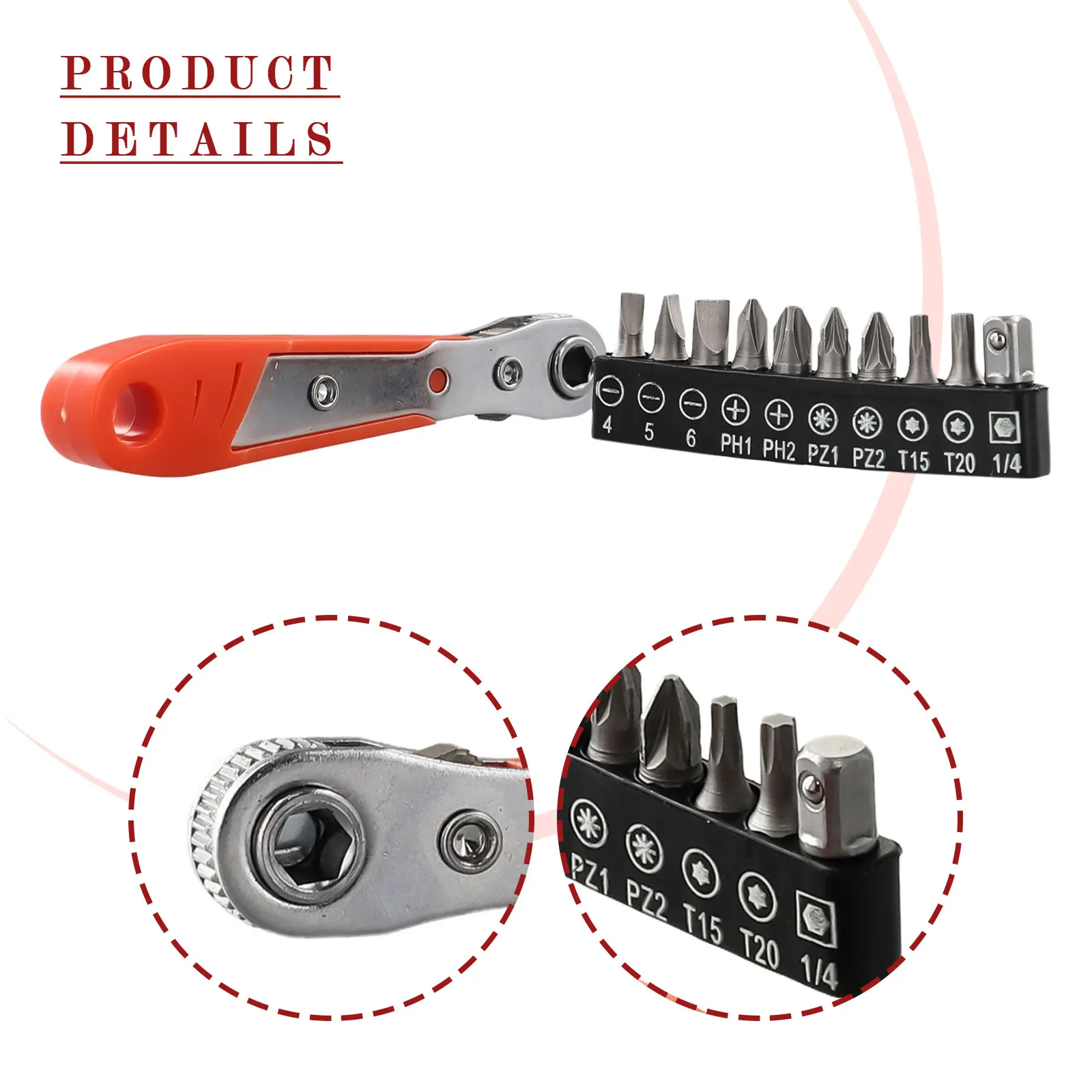 

Ratcheting Right Spanner Set with Magnetic Screwdriver Bits Ideal for Automotive and Machine Tool Maintenance