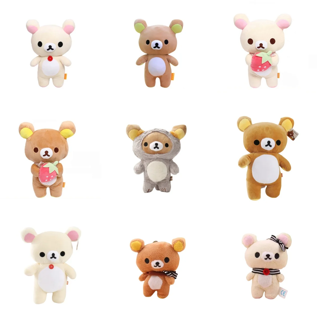 ストロベリーリラックマぬいぐるみ,カワイイぬいぐるみ,アニメ