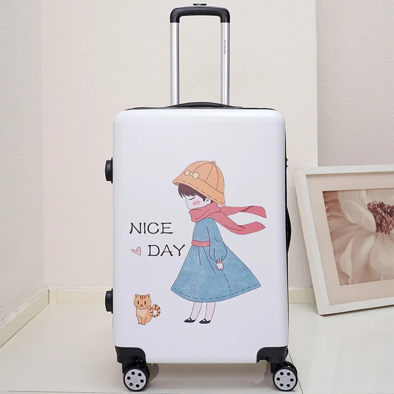 22''26/30 Inch Travel Suitcase Big Bag With Wheels Trolley Luggage Bag  Rolling Luggage Student Girls Suitcase Trolley Bag - Rolling Luggage -  AliExpress