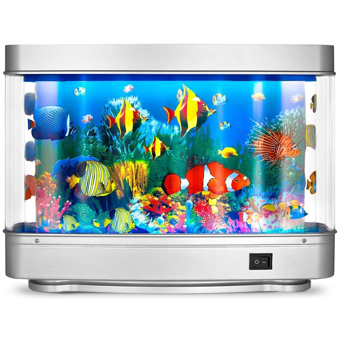 ArtificialTropicalFishTankLampDecorativeSensoryAquariumTableLampVirtualMoveOcean