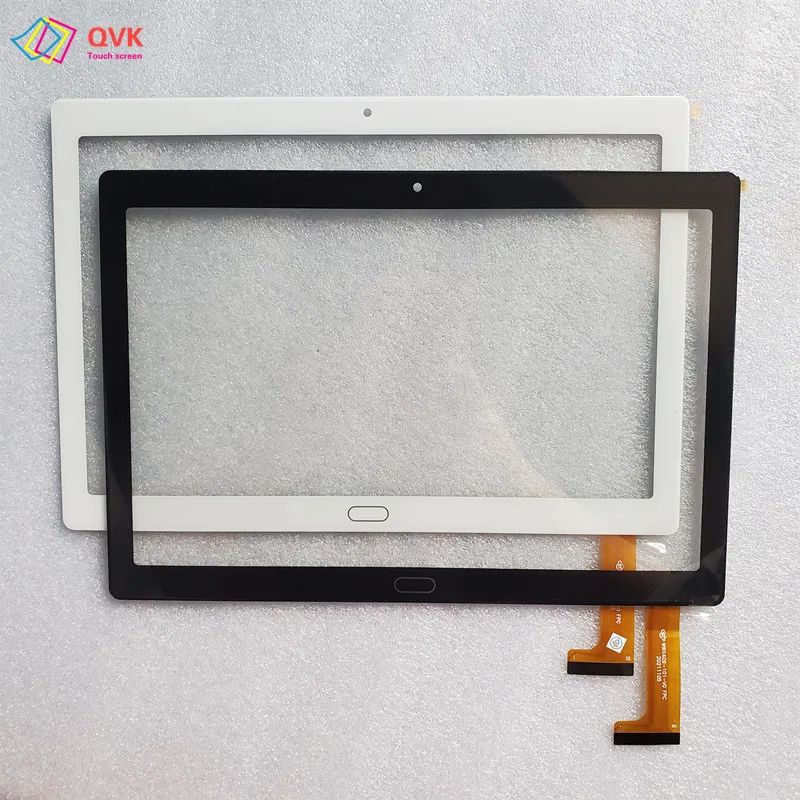 

New 10.1Inch Black White P/N WWX409-101-V0 FPC Tablet Capacitive Touch Screen Digitizer Sensor External Glass Panel