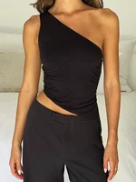 Off The Shoulder Lace-Up Sexy Small Summer Top