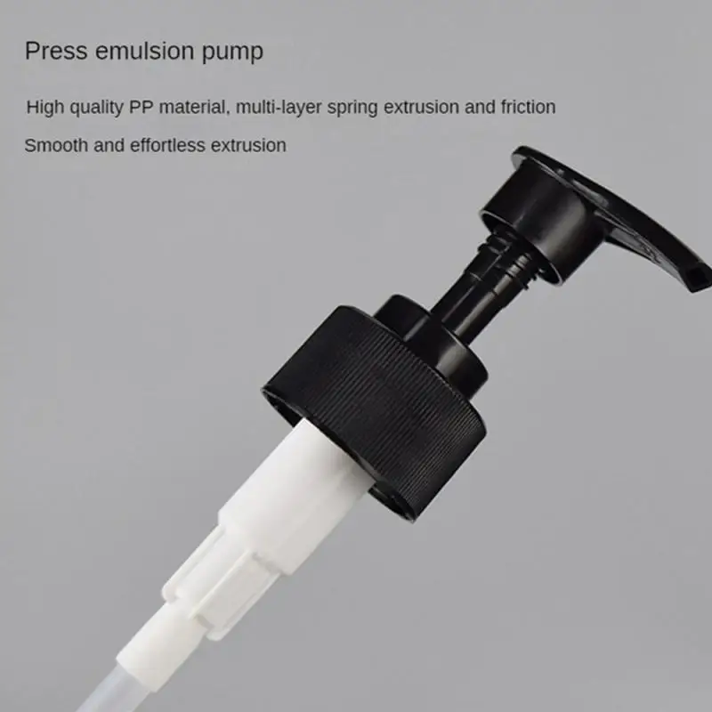1/3/5Pcs Matte Black 300/500ml Soap Bottle Liquid Soap Dispenser Refillable Empty Shampoo Conditioner Container Bathroom Supplie 2