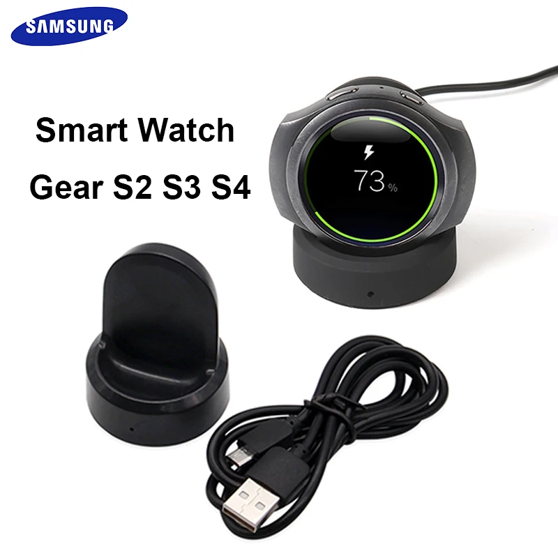Samsung Smart Watch Gear S2 S3 S4 Wireless Charger Desktop Charging