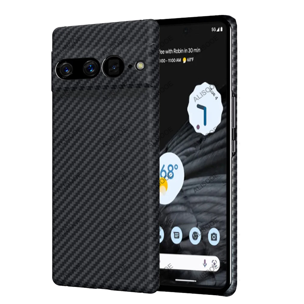 

Real Carbon Fiber Capa for Google Pixel 7 Pro 6 6A Case for Google Pixel 6 Pixel 7 Pixel6 5G Case Aramid Fiber Shockproof Cover