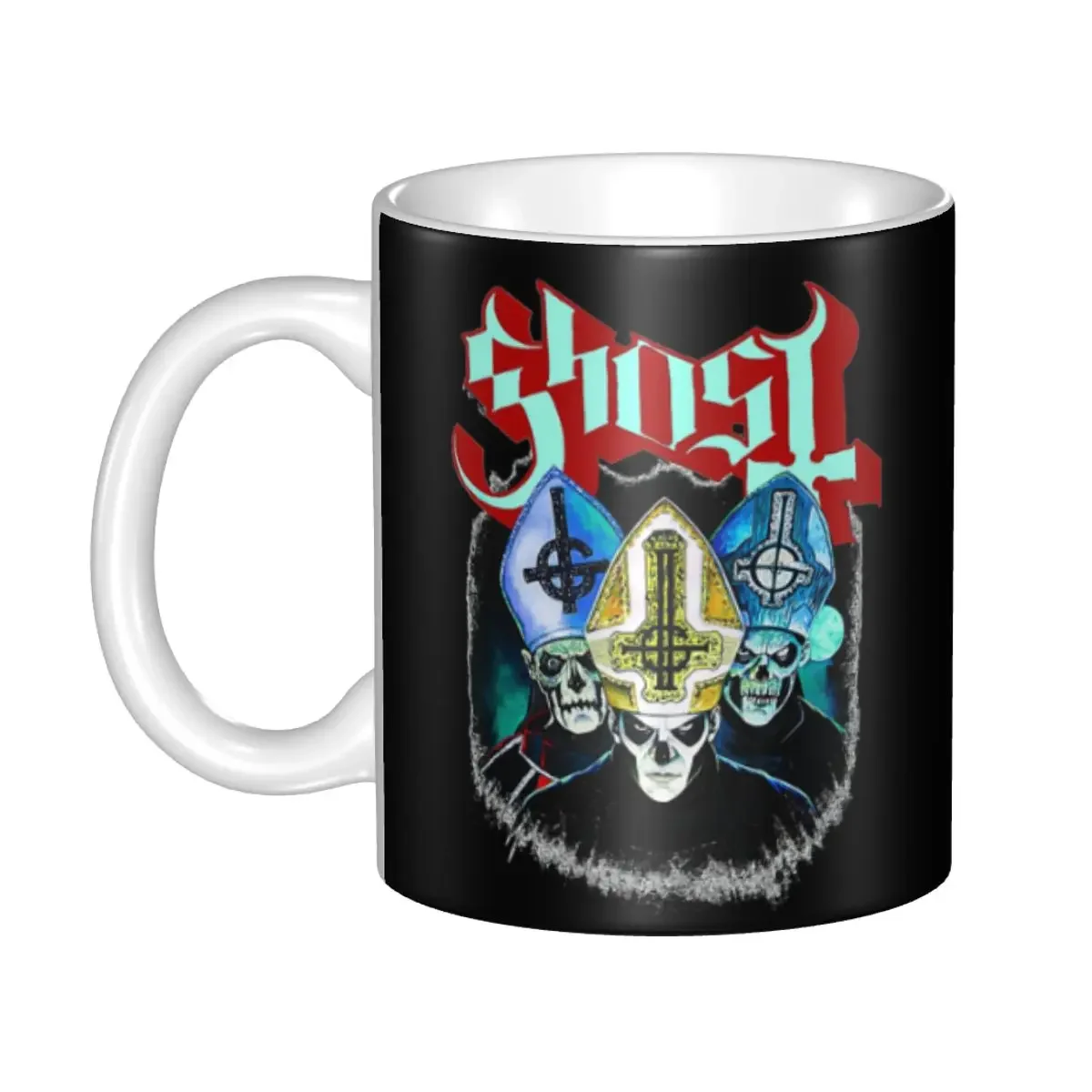 

Оригинальные кофейные кружки Ghost Impera Maestro, сделай сам, тяжелый металл, рок-группа, керамическая чашка для молока и чая