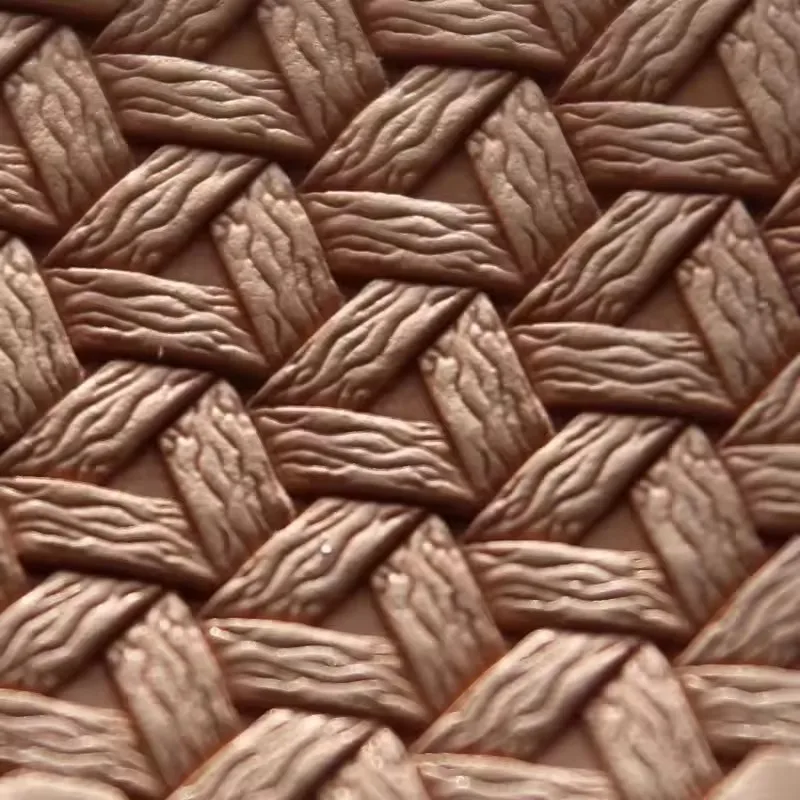 BL413 Cracked Combination Leather Carving And Embossing Tool 304 Stainless Steel Handmade Leather Art Printing Stamping DIY Tool