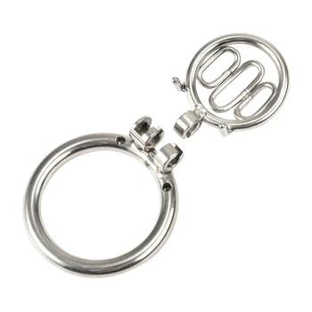 Stainless steel penis cage male small metal penis lock Bird Chastity cage belt cock ring
