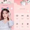 Cat Ears Headphones Flash Light Wireless With MIC Control LED Kid Girl Stereo Cute Music Helmet Bluetooth Phone Headset Earphone 2