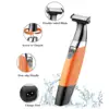 KEMEI Electric Shaver Professional Beard Trimmer Reciprocating Rubber Anti-skid Body Waterproof Rechargeable Shaver KM-1910 5