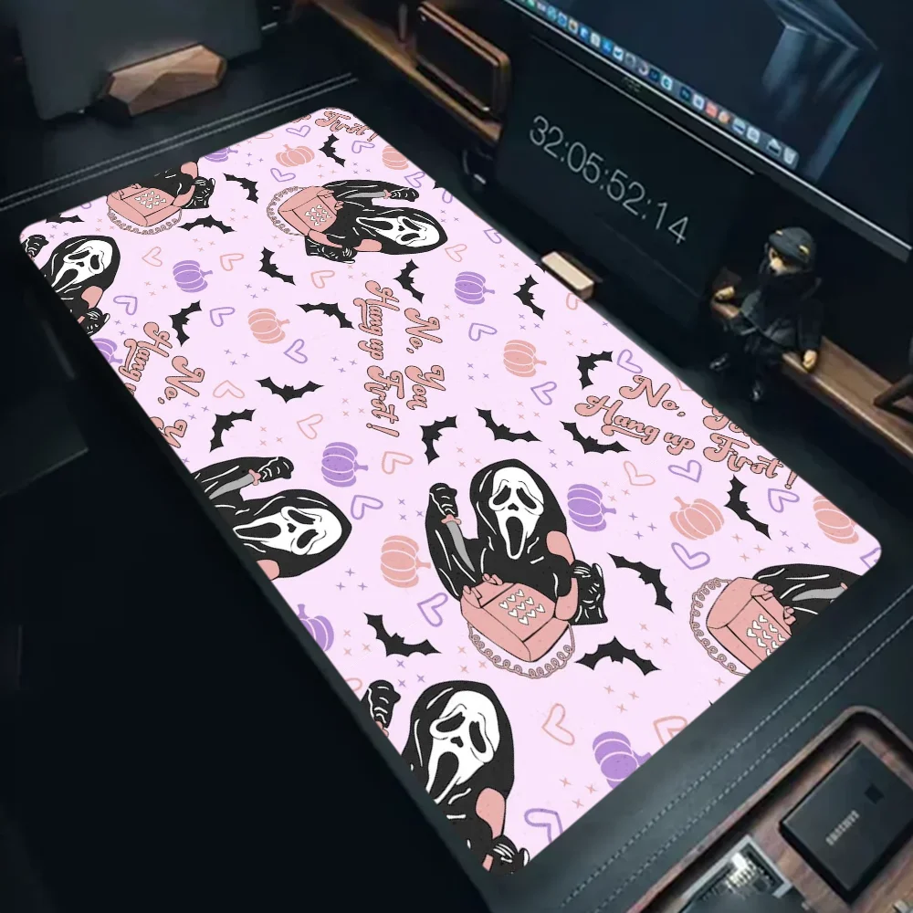 Scream INS Tide Large Desktop Desk Mat Kawaii Gaming Accessories Students Writing Pad For PC Mouse Carpet 3
