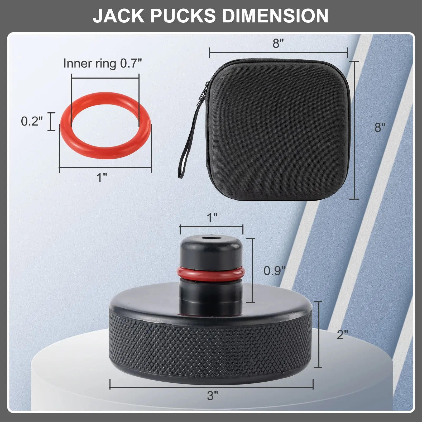 Lifting Jack Pad for Tesla Model 3/Y/S/X Rubber Pad Adapter Tool ...