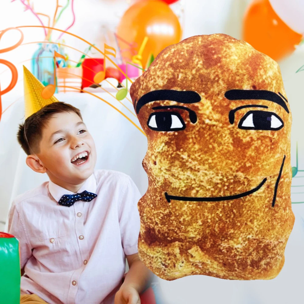 Cute Stuffed Animal Doll Cute Chicken Nuggets Stuffed Plush Toy Creative Baby Doll Sleep Pillow Cushion for Kids and Adults